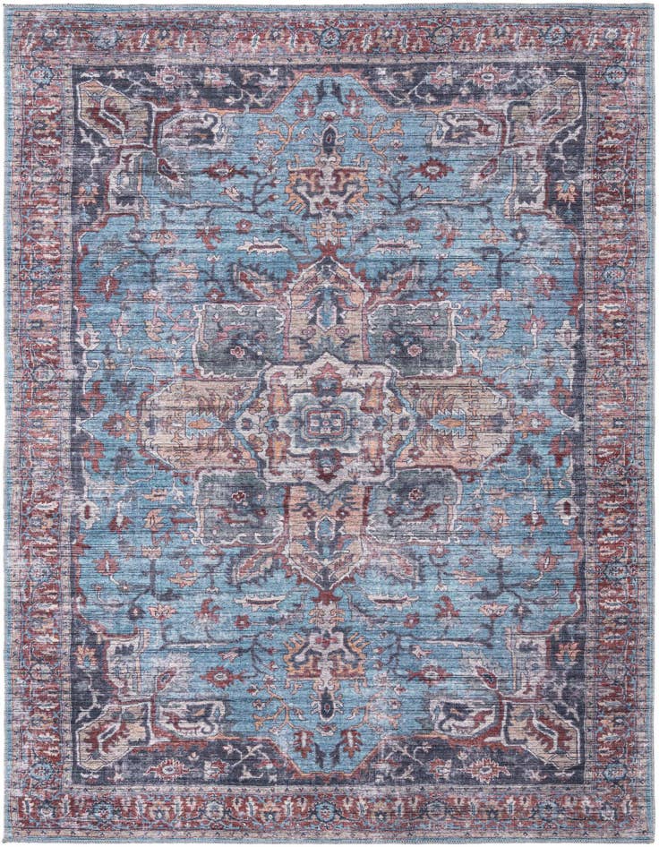 Detail image of 6' x 9' Washable Maahru Rug