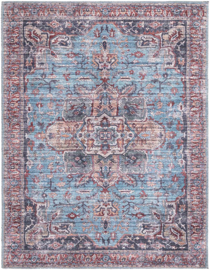 Detail image of 4' x 6' Washable Maahru Rug
