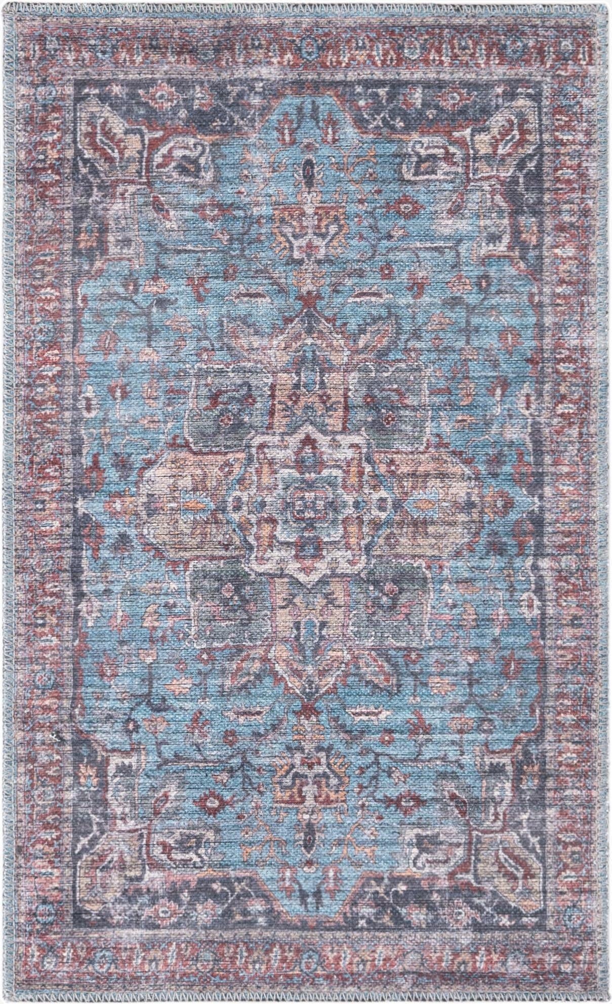 Primary image  2' x 3'  Washable Maahru Rug