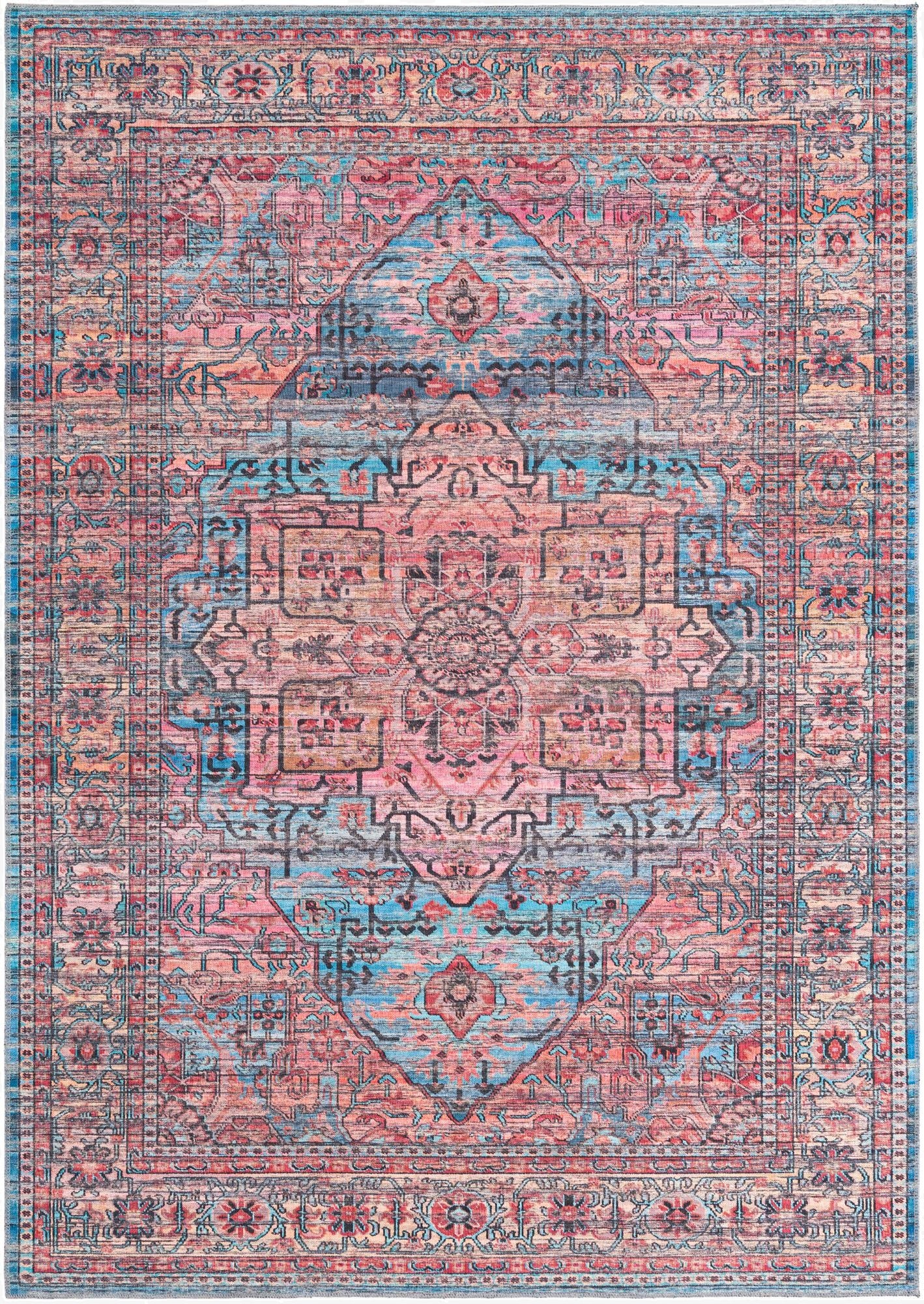 7' 3 x 10'  Washable Maahru Rug