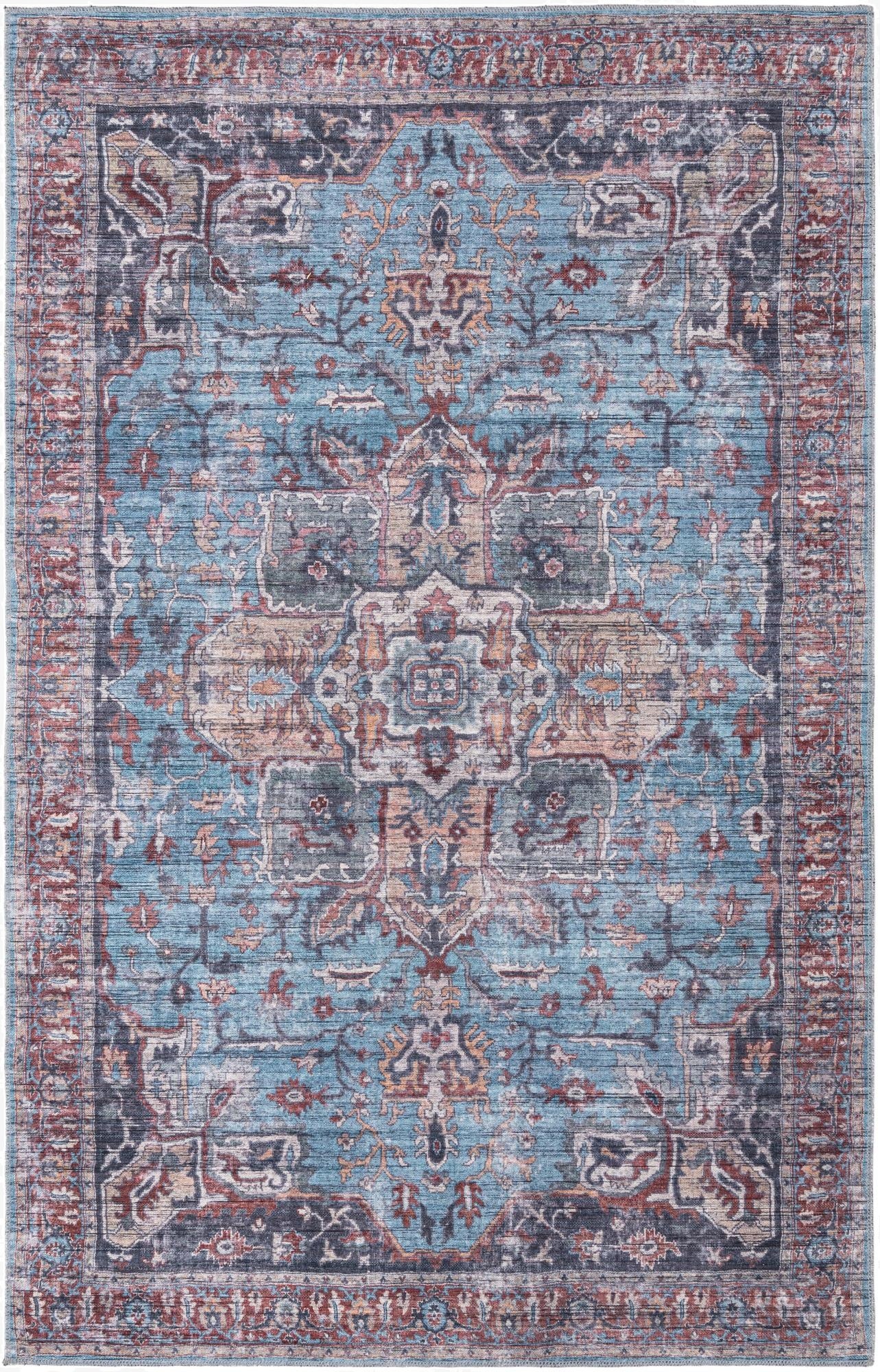 Primary image  6' x 9'  Washable Maahru Rug