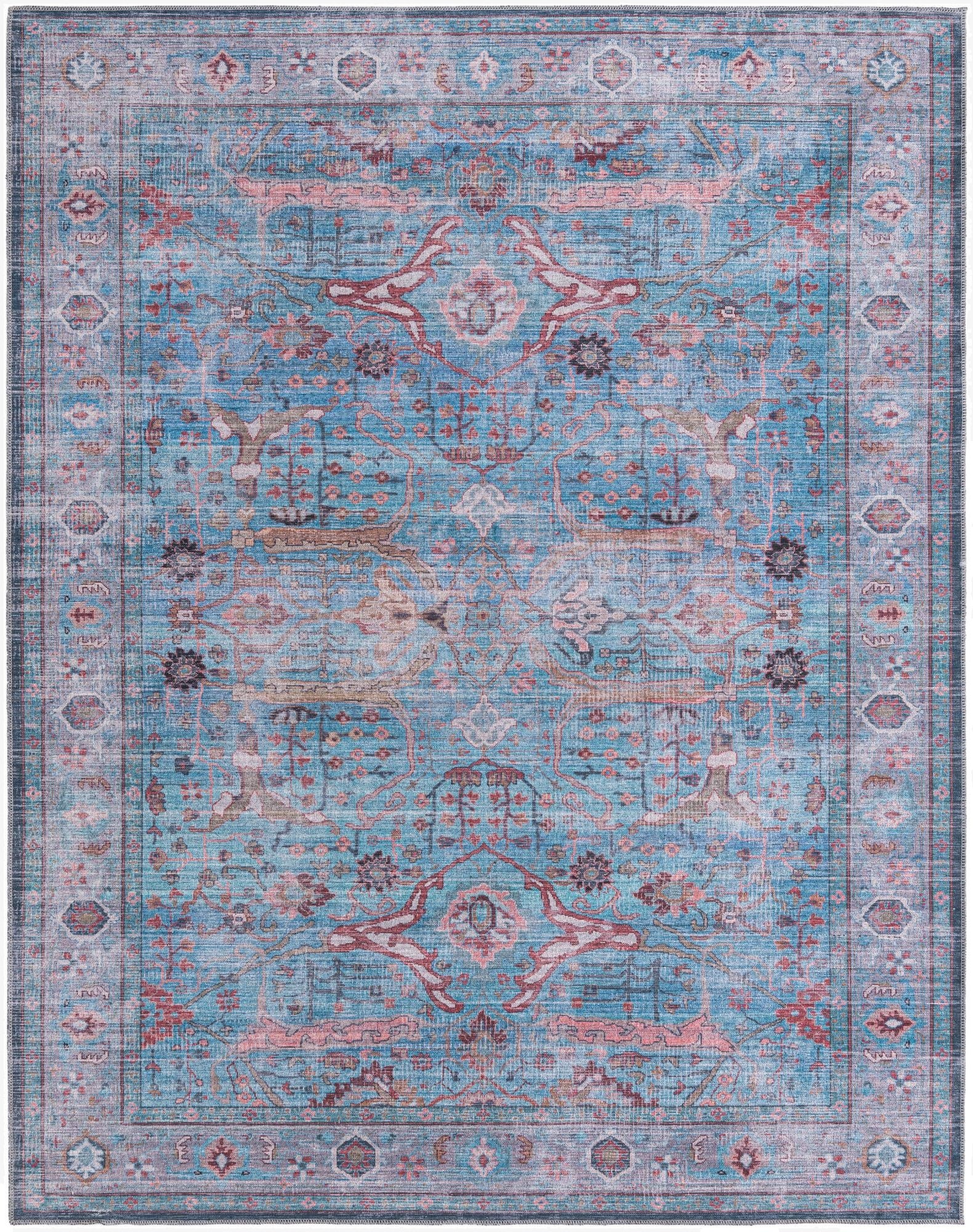 7' 10 x 10'  Washable Maahru Rug