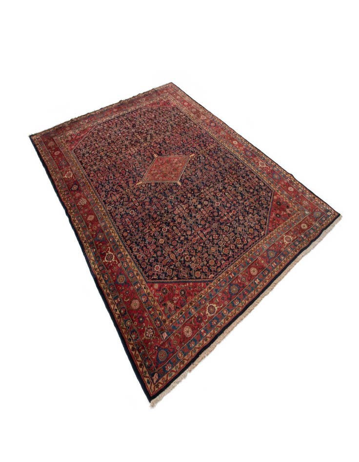 Detail image of 8' 11 x 11' 7  Hand Knotted Malayer Persian Rug