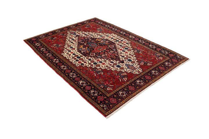 5' 1 x 6' 3 Hand Knotted Malayer Persian Rug