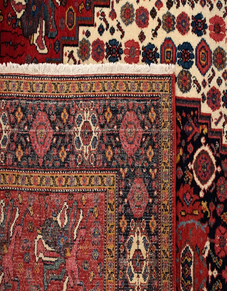 Detail image of 5' 1 x 6' 3 Hand Knotted Malayer Persian Rug