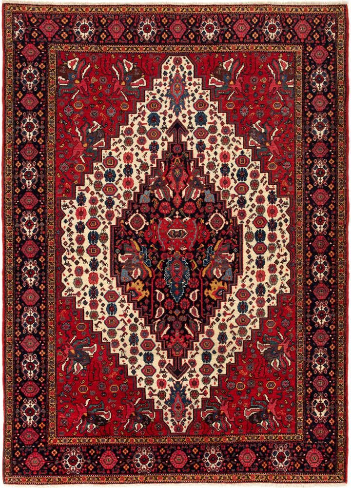 5' 1 x 6' 3 Hand Knotted Malayer Persian Rug