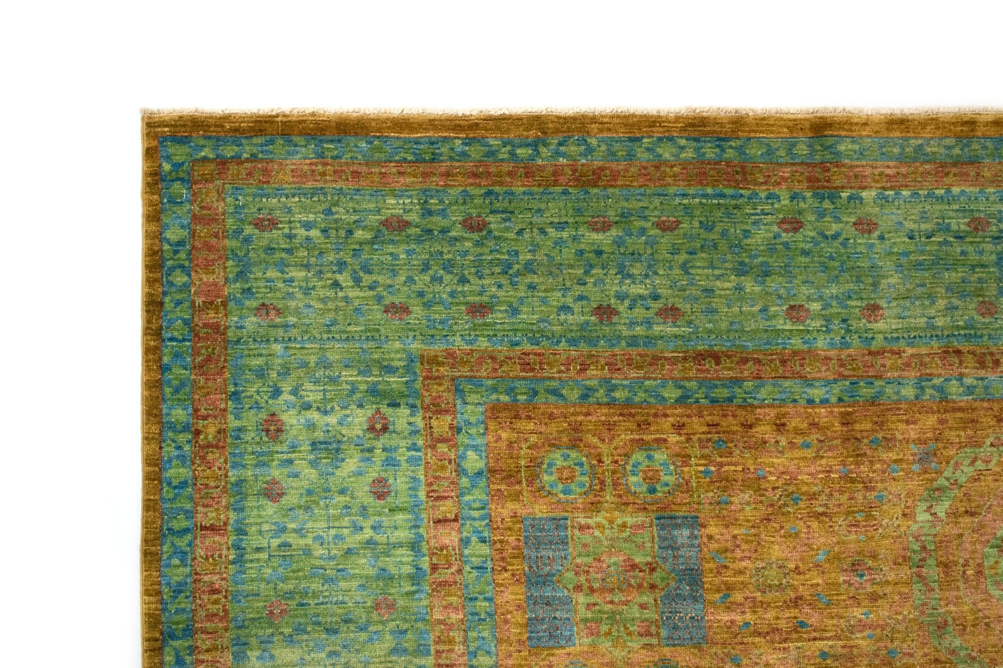 4' 11 x 6' 6 Mamluk Wool Rug