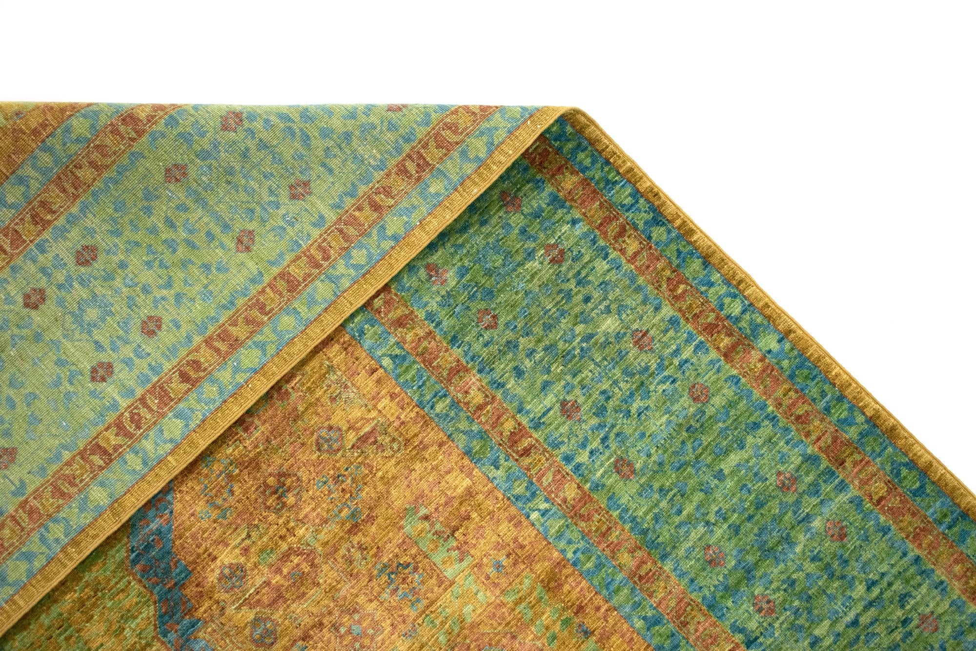 4' 11 x 6' 6 Mamluk Wool Rug