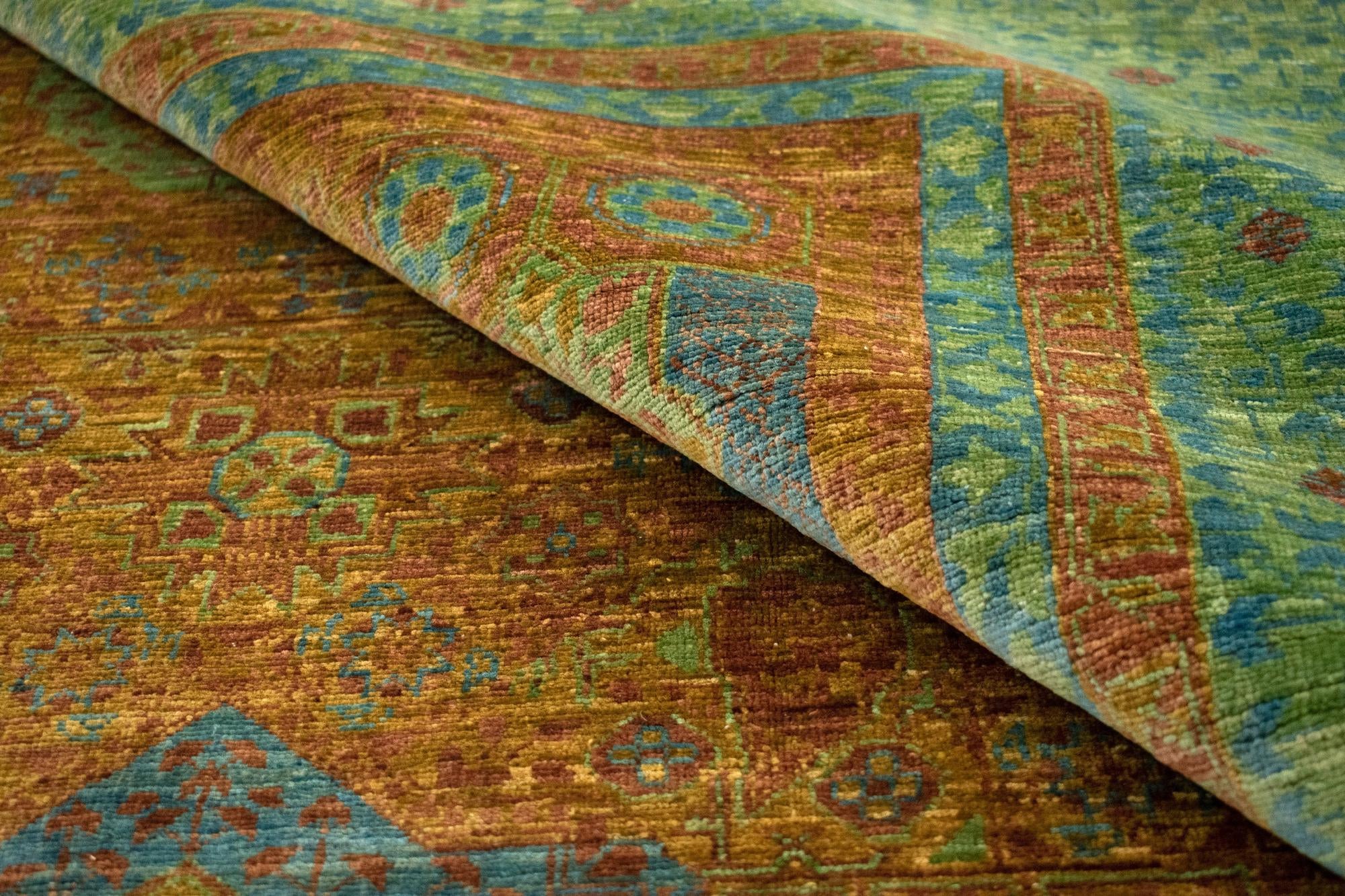 4' 11 x 6' 6 Mamluk Wool Rug