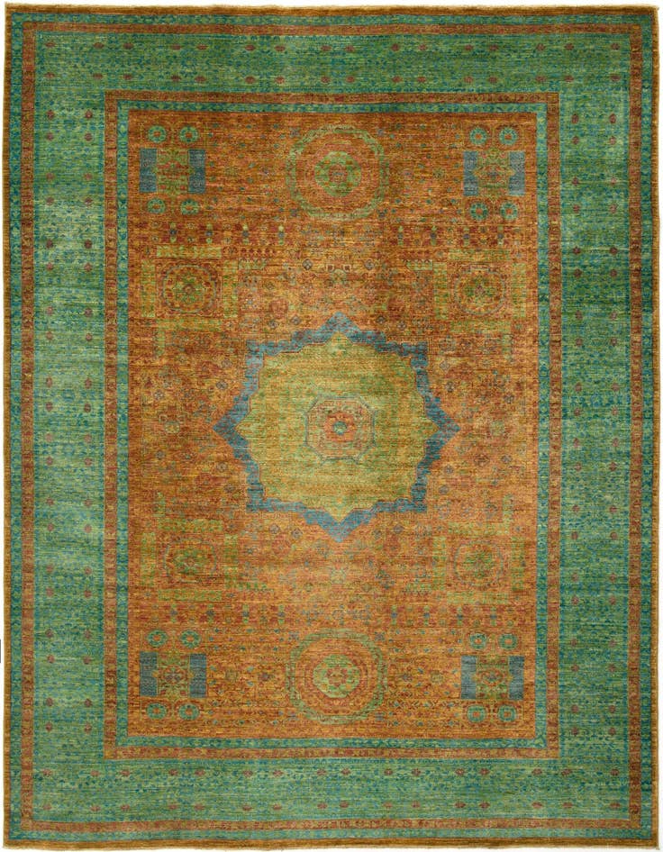 Detail image of 4' 11 x 6' 6 Mamluk Wool Rug