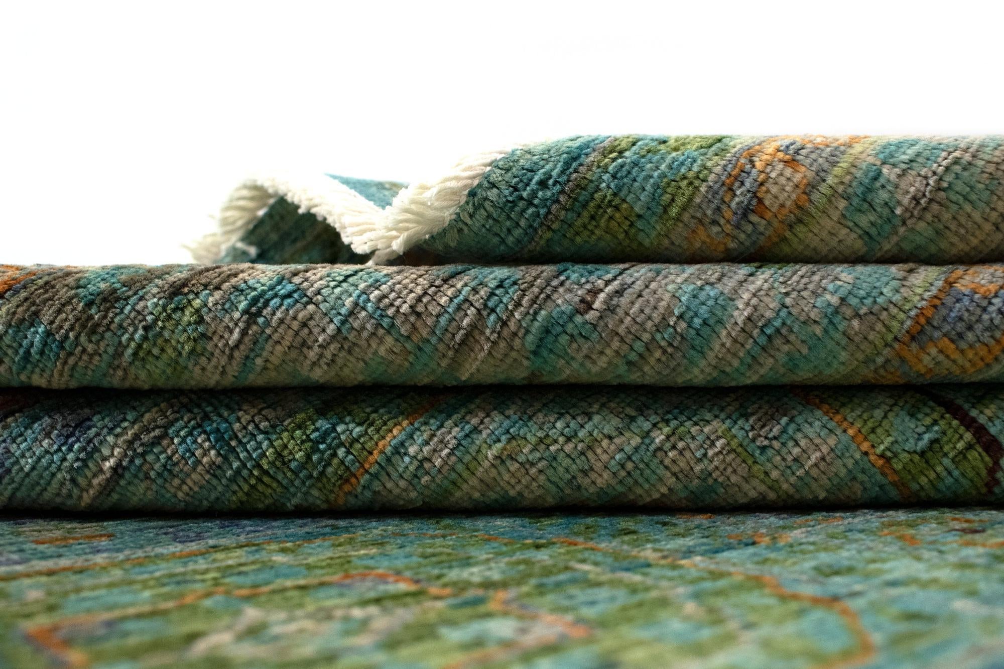 5' 2 x 6' 9 Mamluk Wool Rug