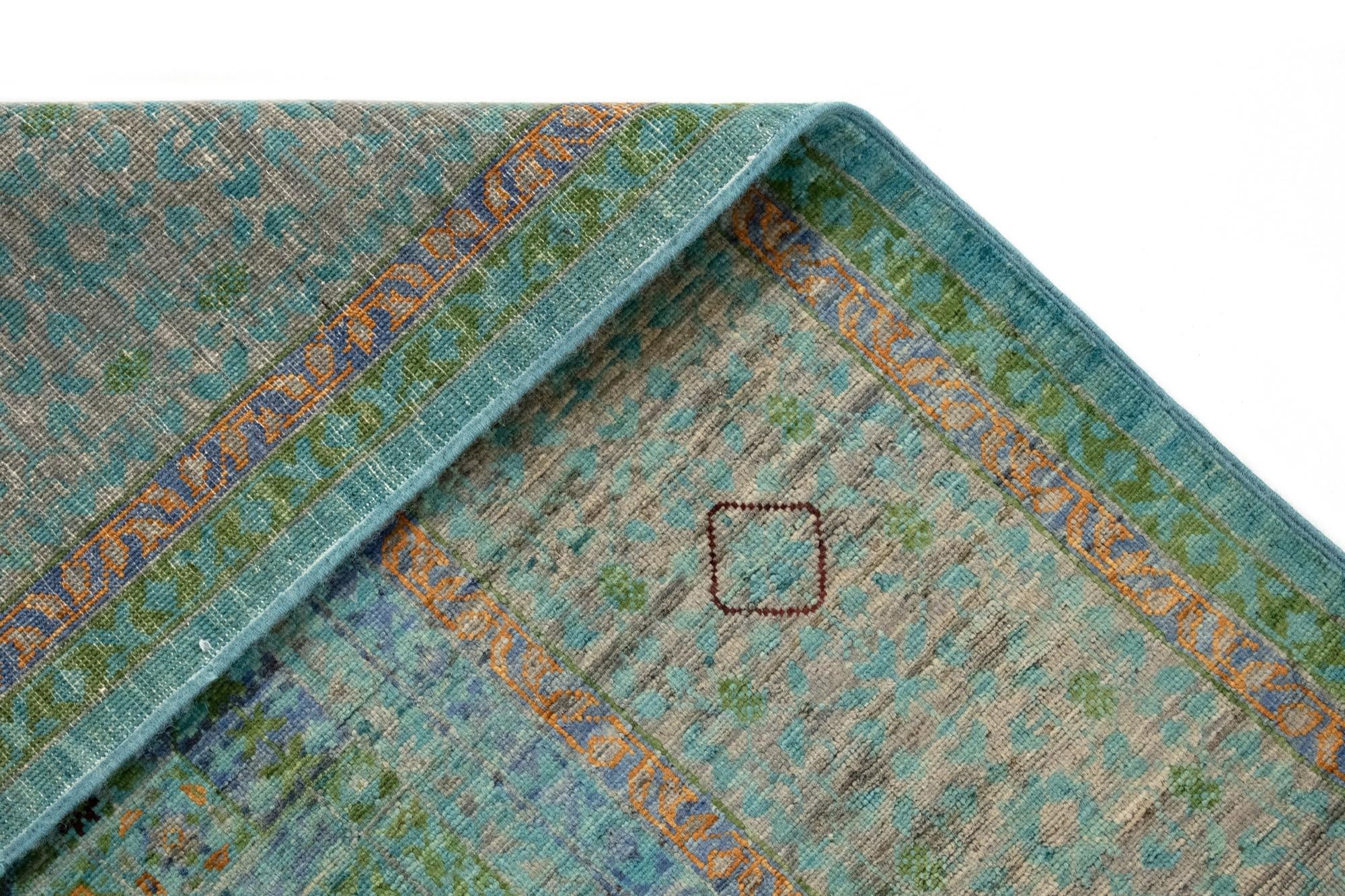 5' 2 x 6' 9 Mamluk Wool Rug