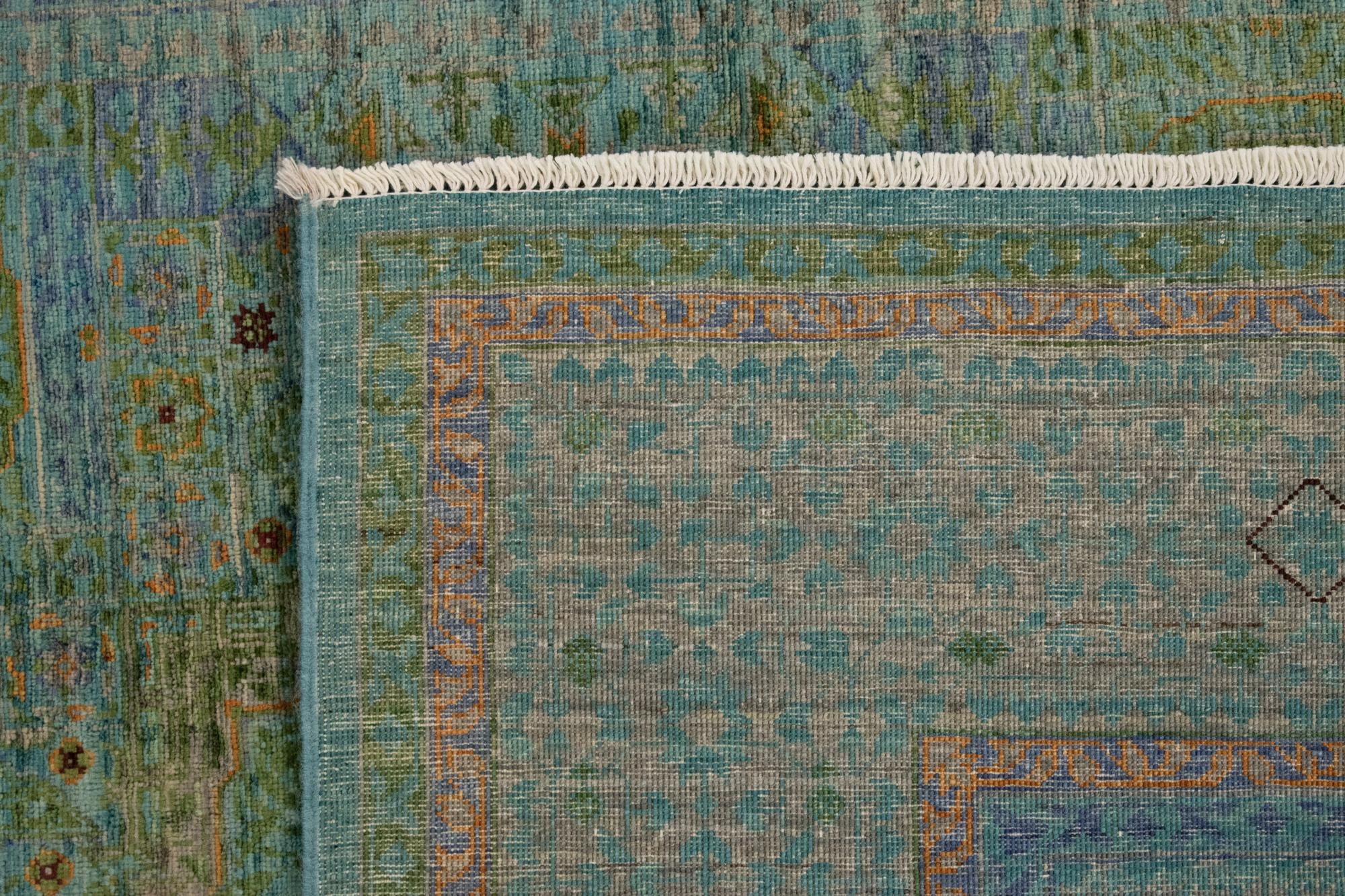 5' 2 x 6' 9 Mamluk Wool Rug