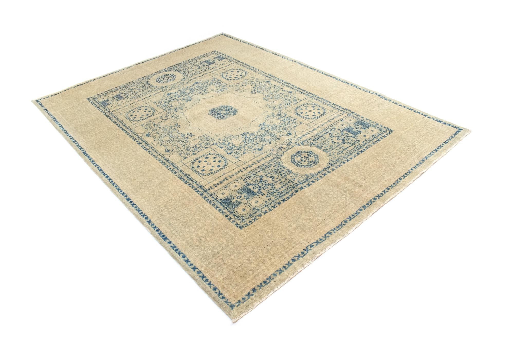 5' 9 x 7' 7 Mamluk Wool Rug