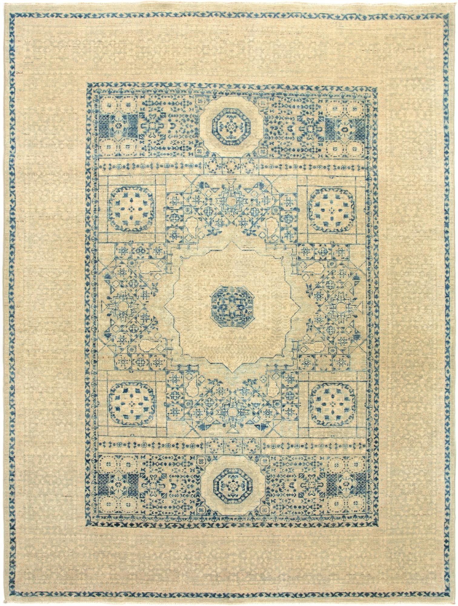 5' 9 x 7' 7 Mamluk Wool Rug