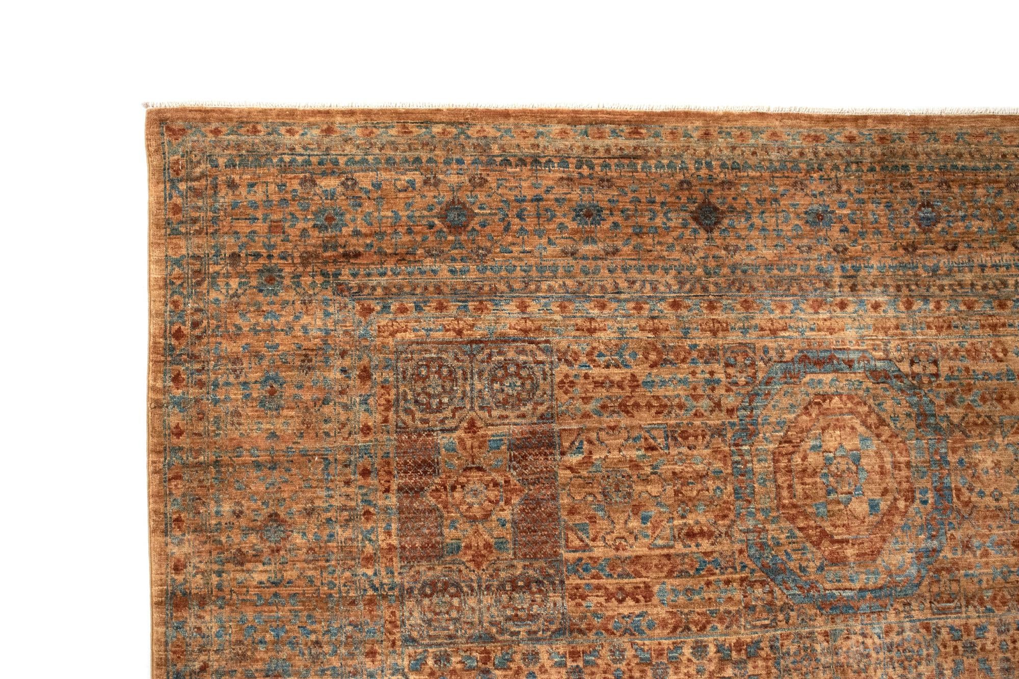 5' 11 x 9' 3 Mamluk Wool Rug