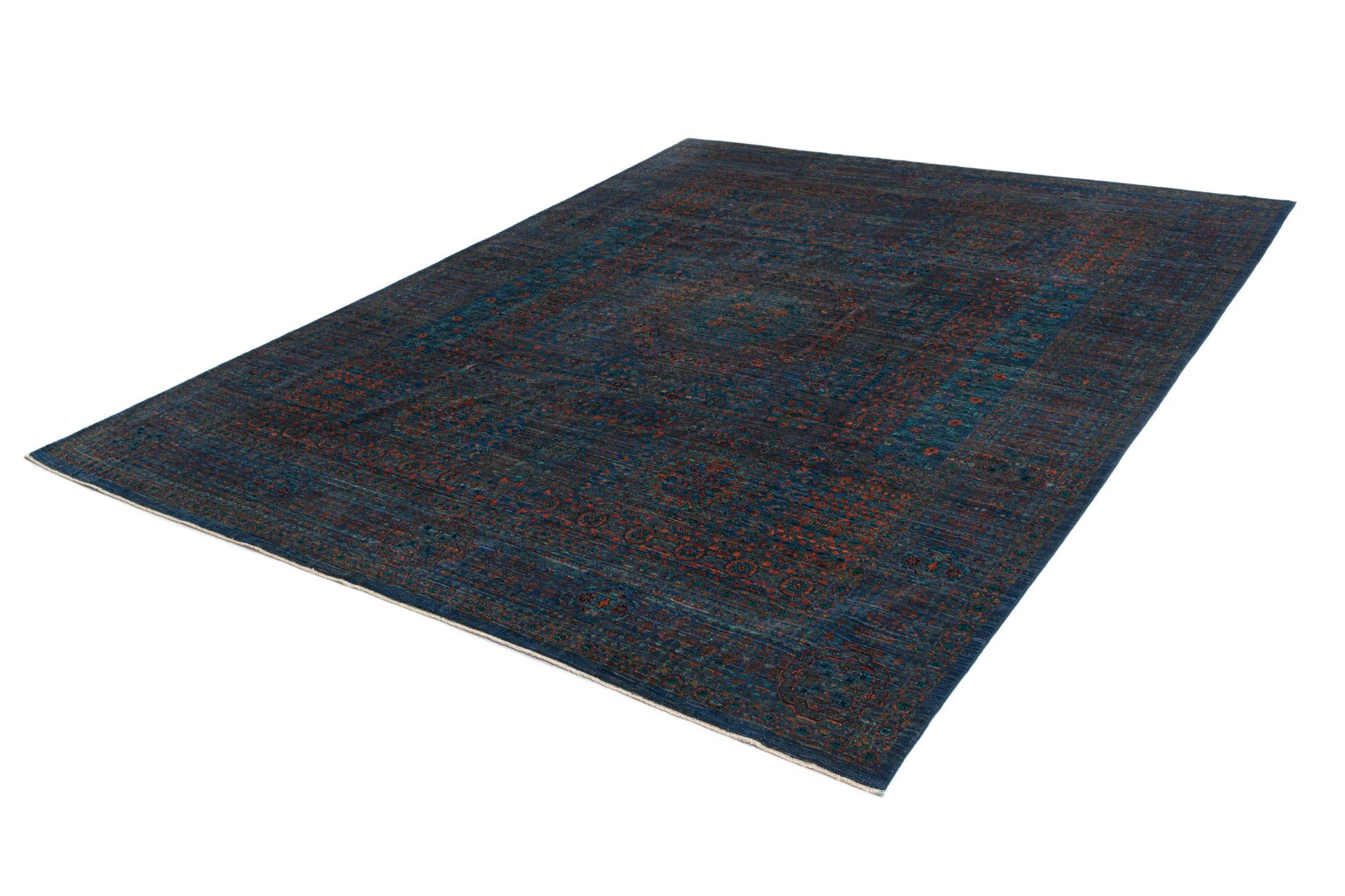 8' x 10' 3 Mamluk Rug