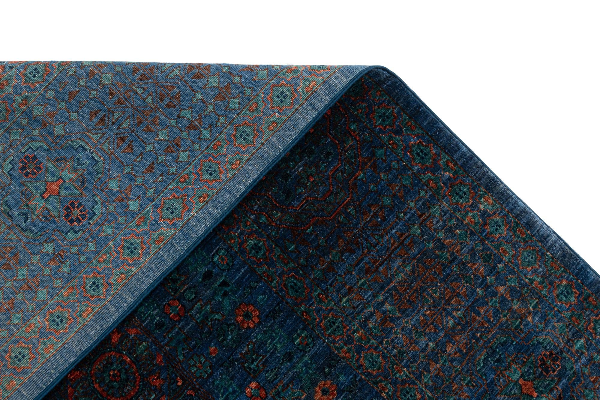 8' x 10' 3 Mamluk Rug