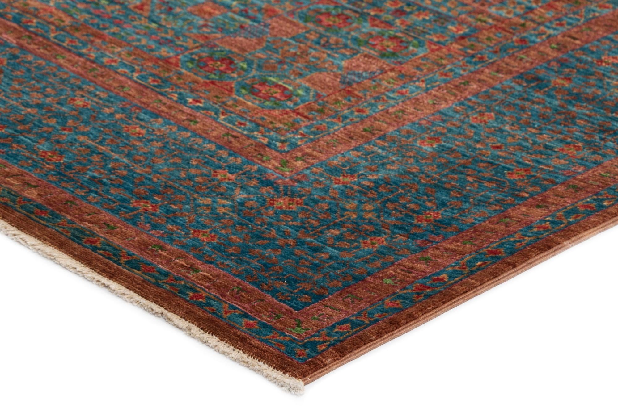 4' 11 x 6' 5 Mamluk Rug