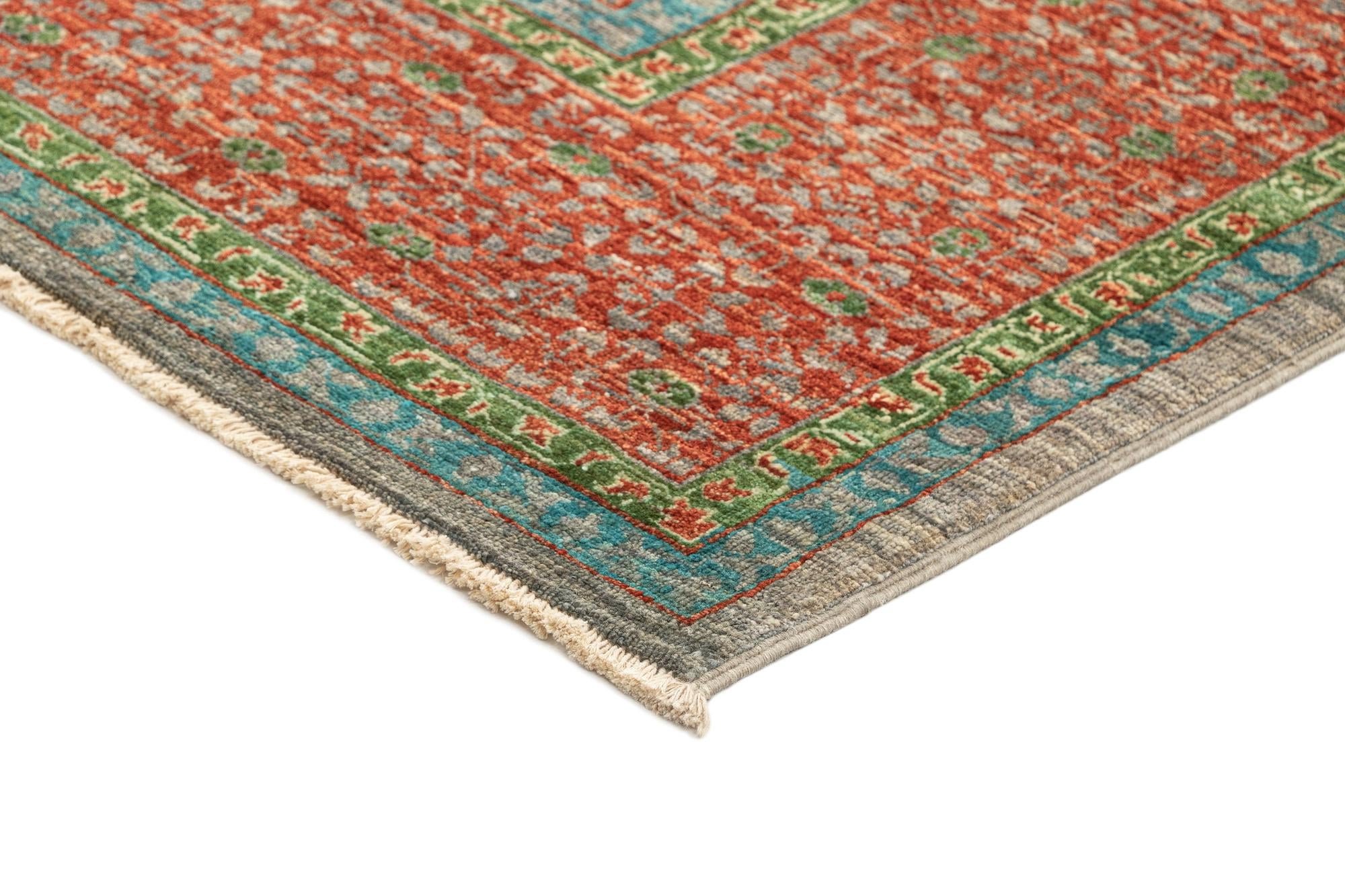5' 10 x 7' 10 Hand Knotted Mamluk Rug