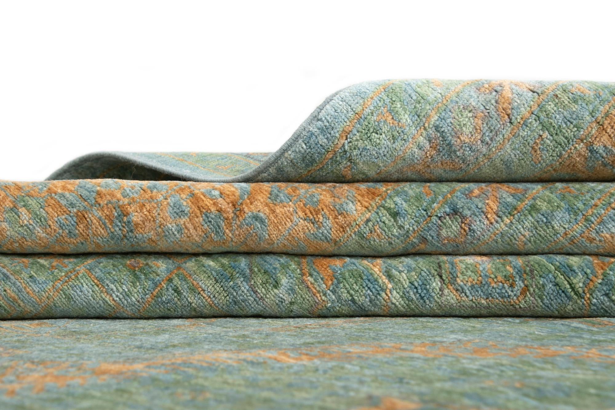 8' 2 x 11' 4 Hand Knotted Mamluk Rug