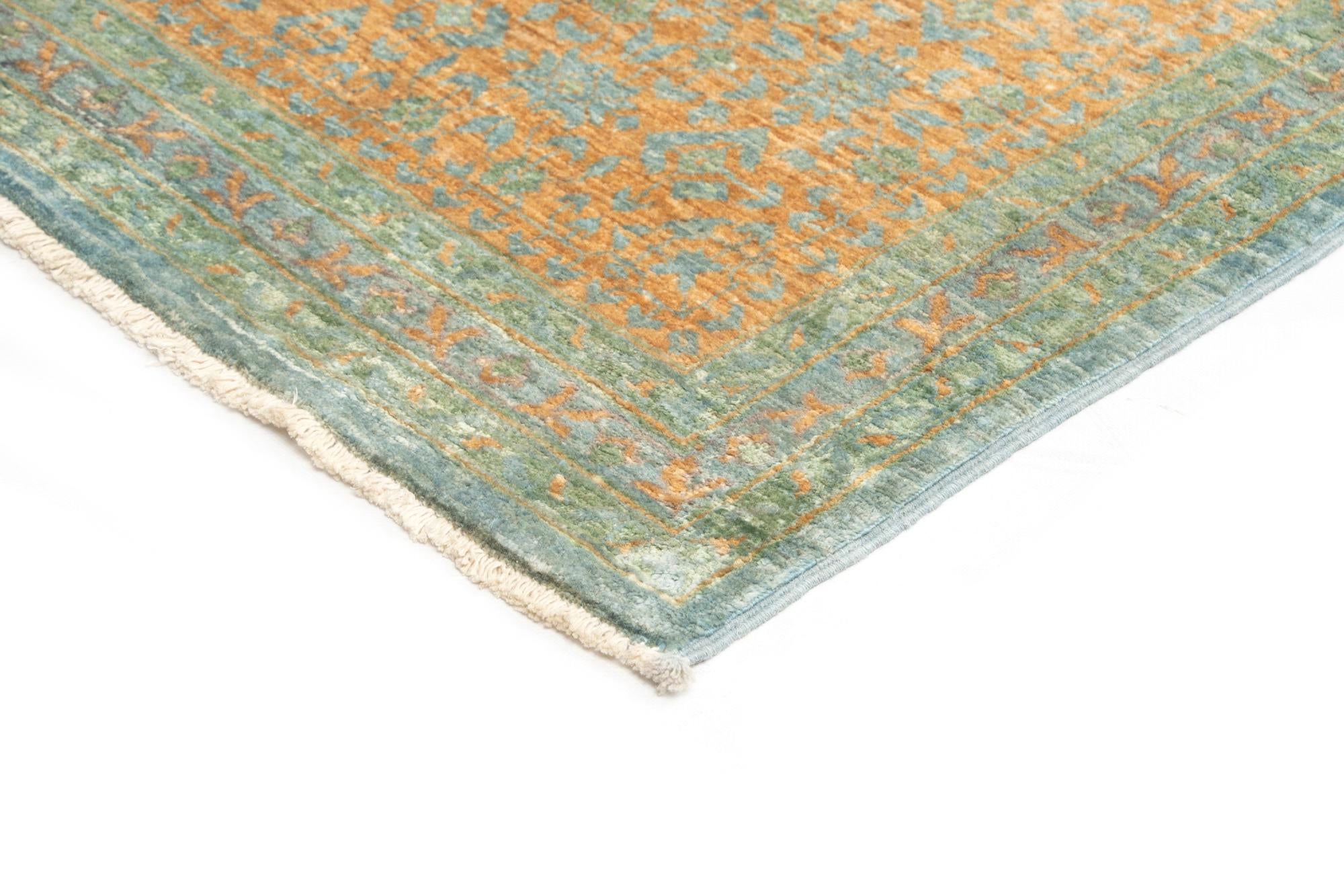 8' 2 x 11' 4 Hand Knotted Mamluk Rug