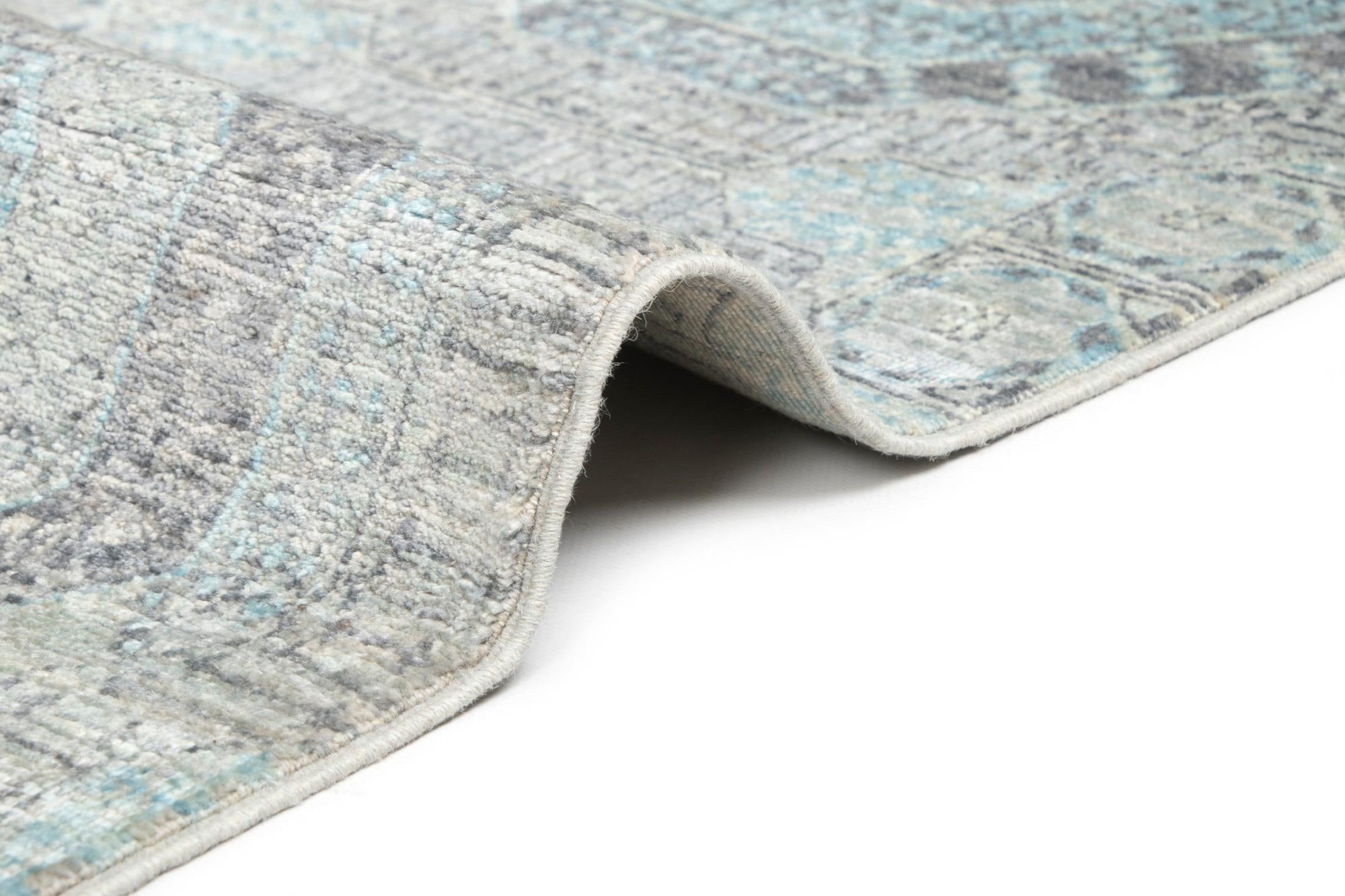 8' 11 x 11' 6 Hand Knotted Mamluk Rug