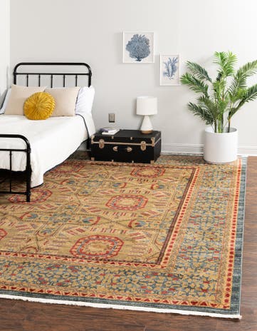 Blue Mamluk Rug