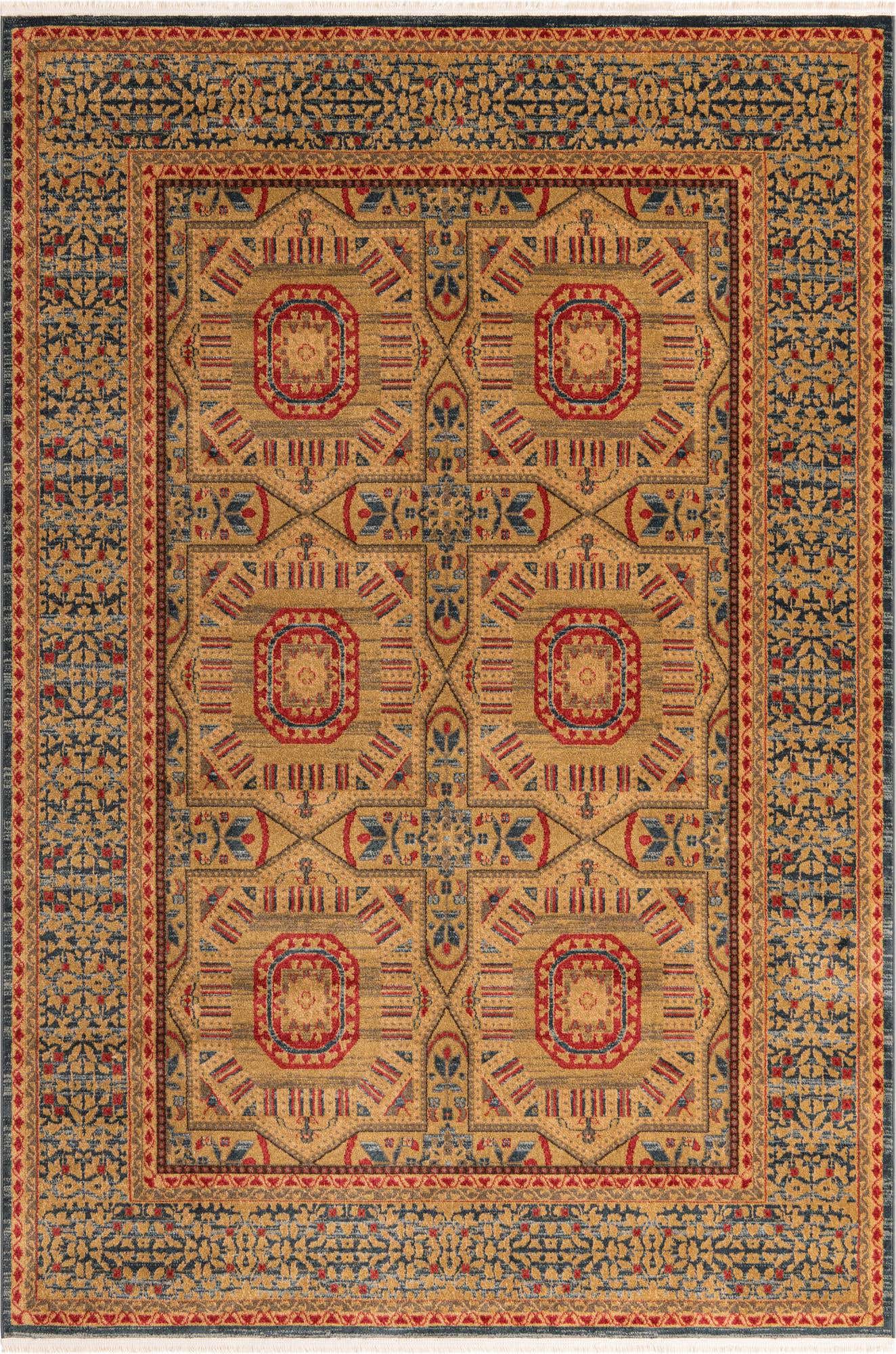 7' x 10' Mamluk Rug