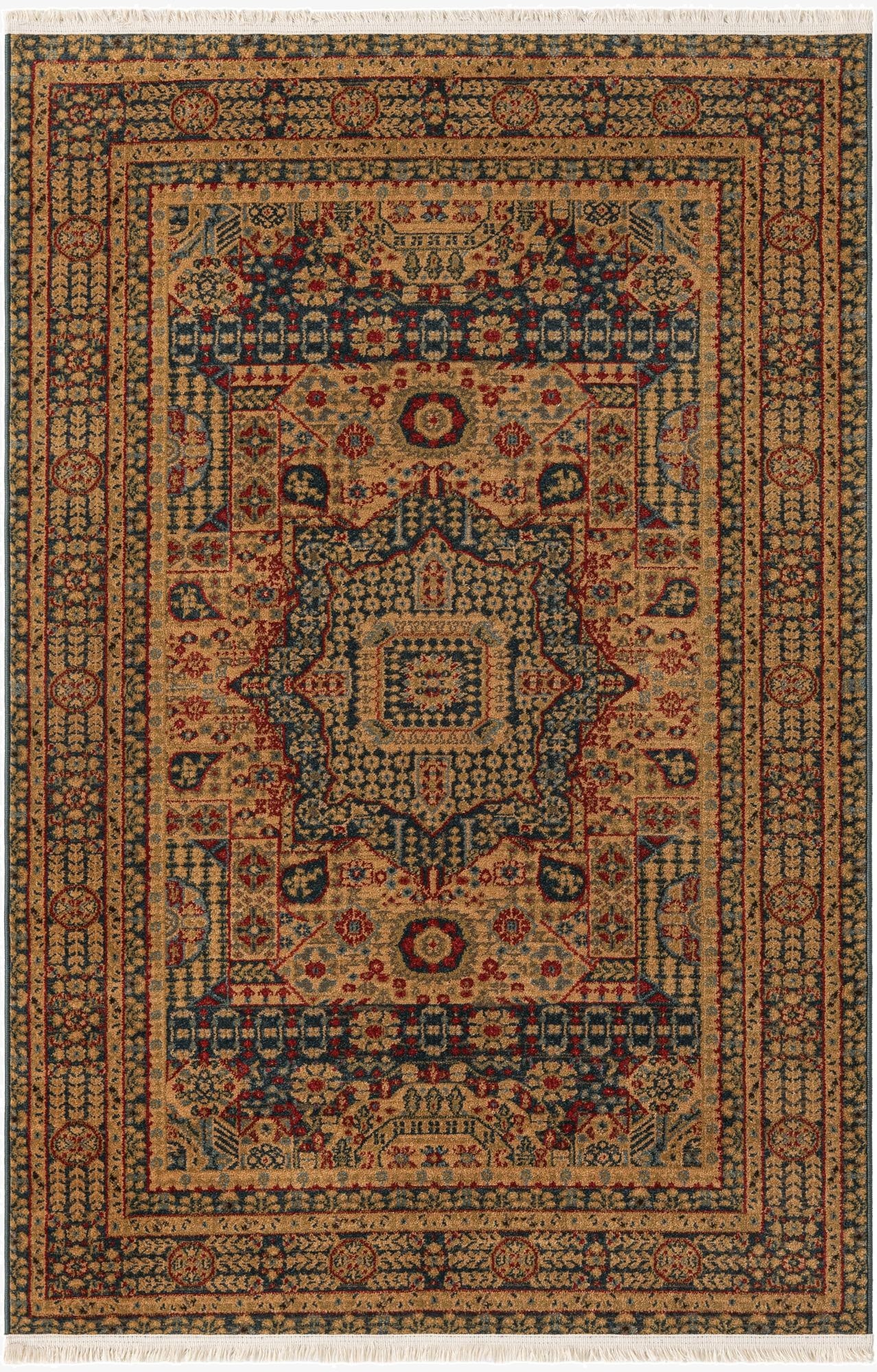 4' x 6' Mamluk Rug