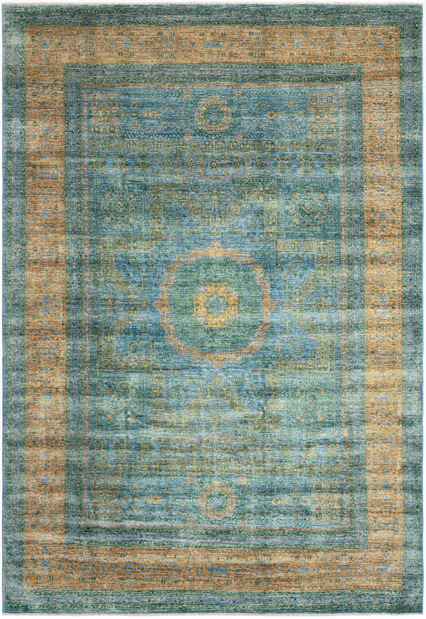 8' x 11' 6 Mamluk Rug