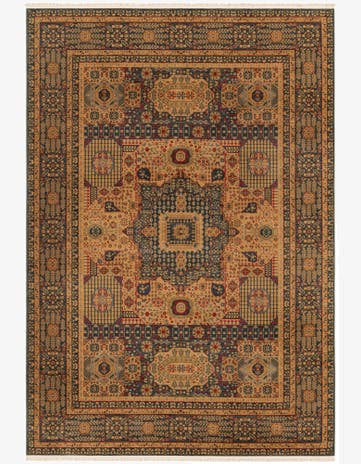 Blue Mamluk Rug