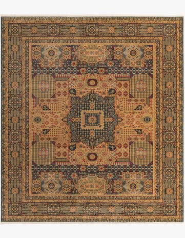 10' x 11' 4 Mamluk Rug