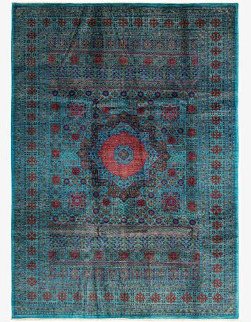 6' 10 x 9' 7 Mamluk Wool Rug
