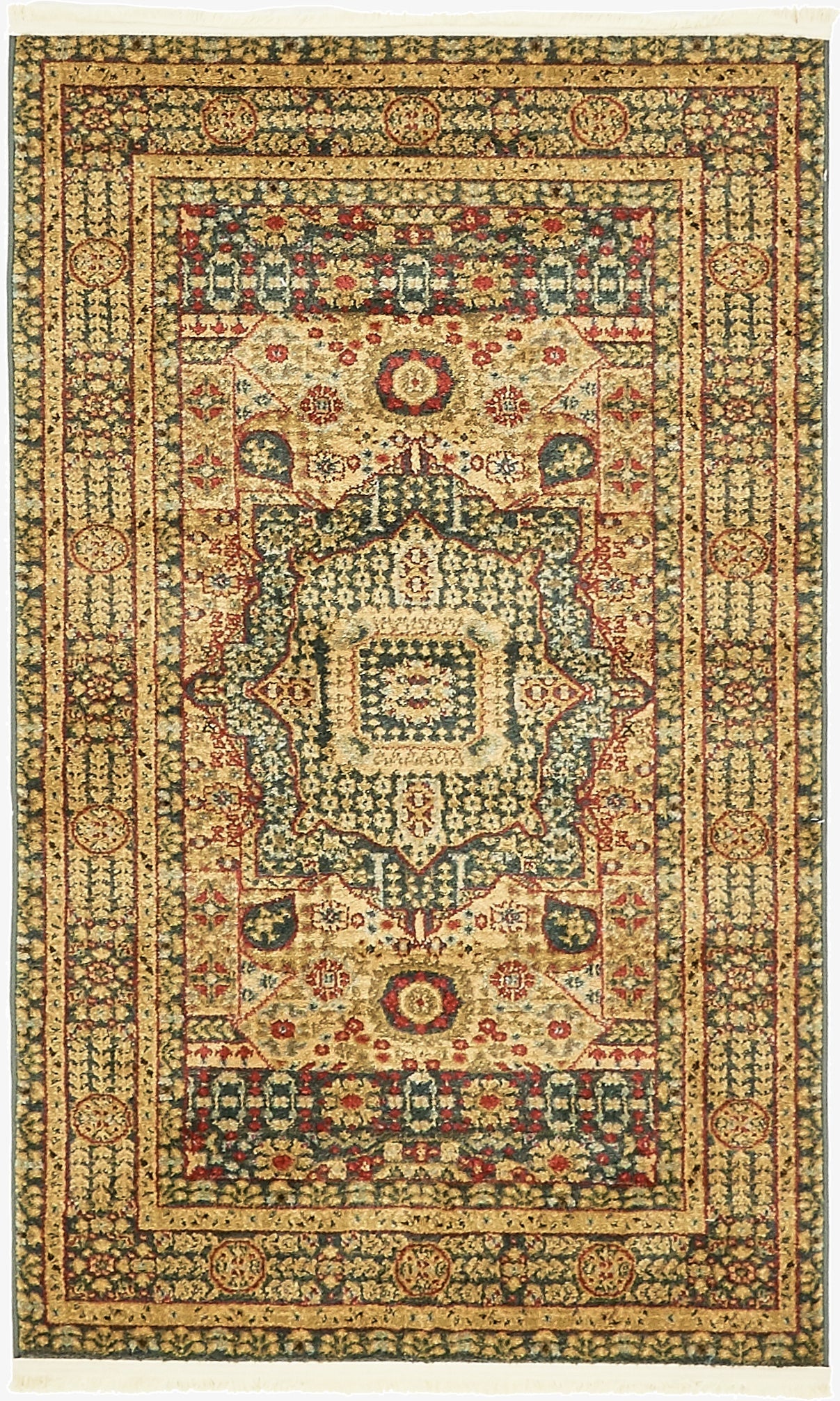 3' x 5' 3 Mamluk Rug