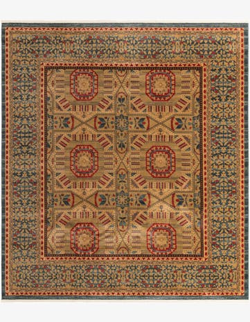 Blue Mamluk Rug