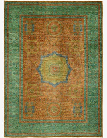 4' 11 x 6' 6 Mamluk Wool Rug