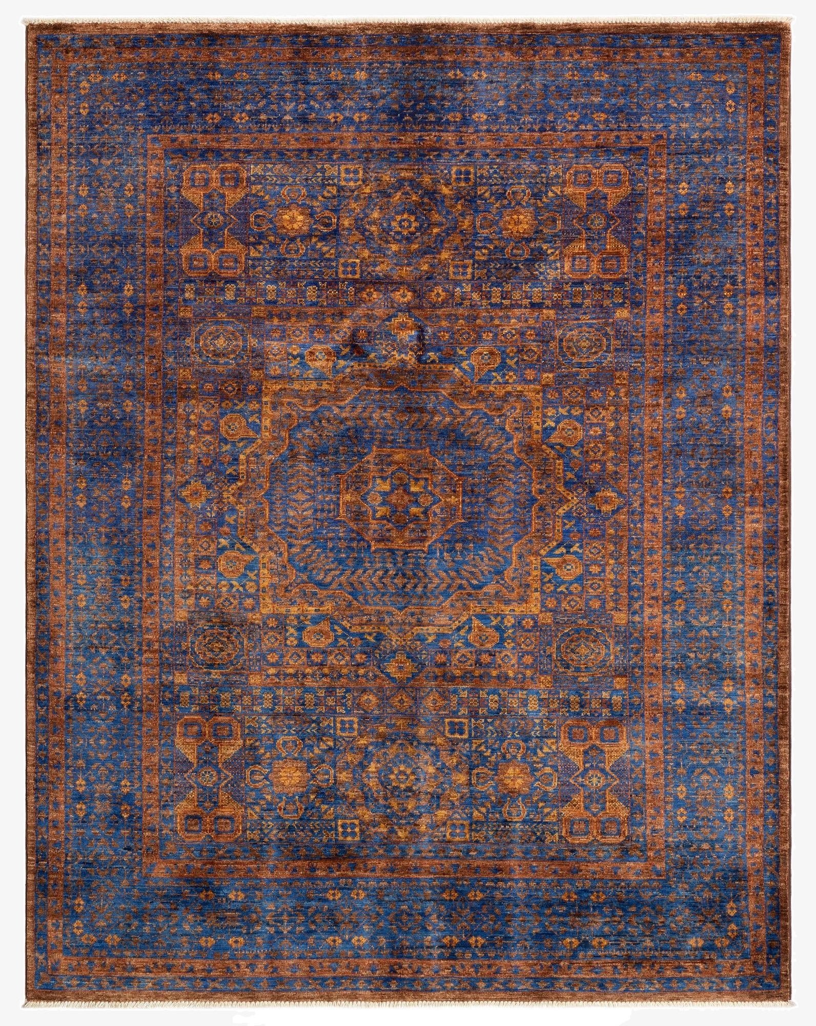 4' 6 x 5' 9 Mamluk Rug