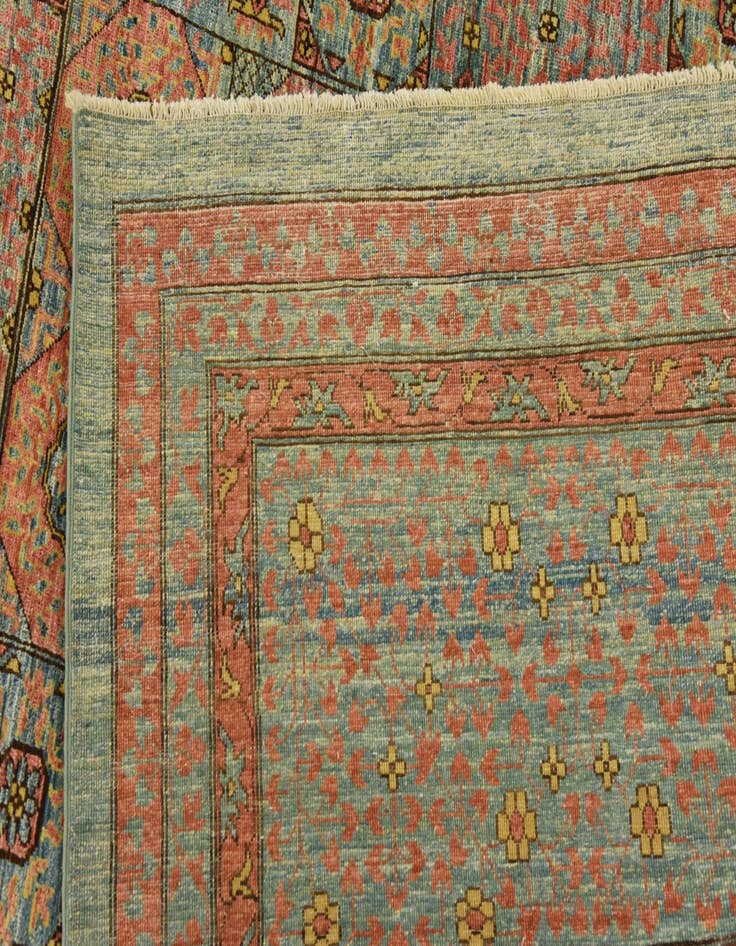 Detail image of 9' 10 x 13' 10  Hand Knotted Mamluk Ziegler Oriental Rug