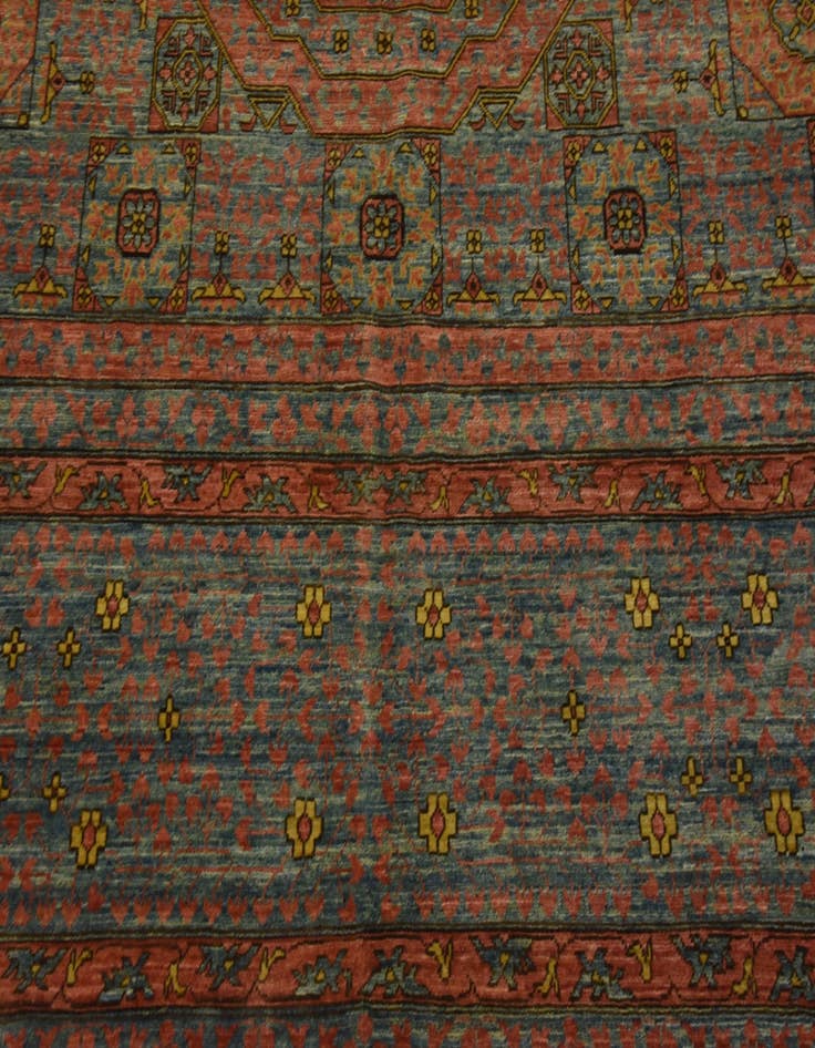 Detail image of 9' 10 x 13' 10  Hand Knotted Mamluk Ziegler Oriental Rug