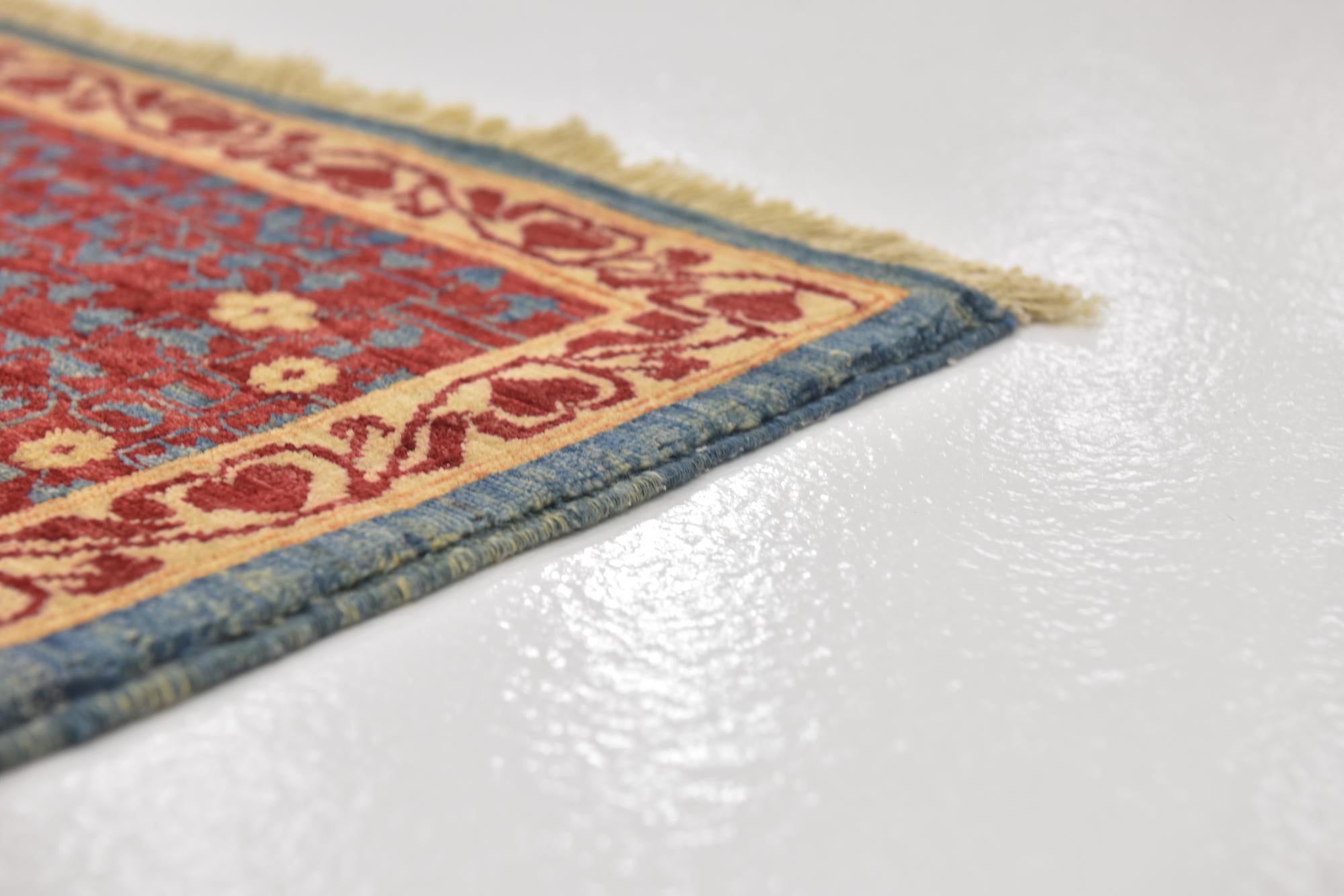 9' 10 x 14' Hand Knotted Mamluk Ziegler Rug
