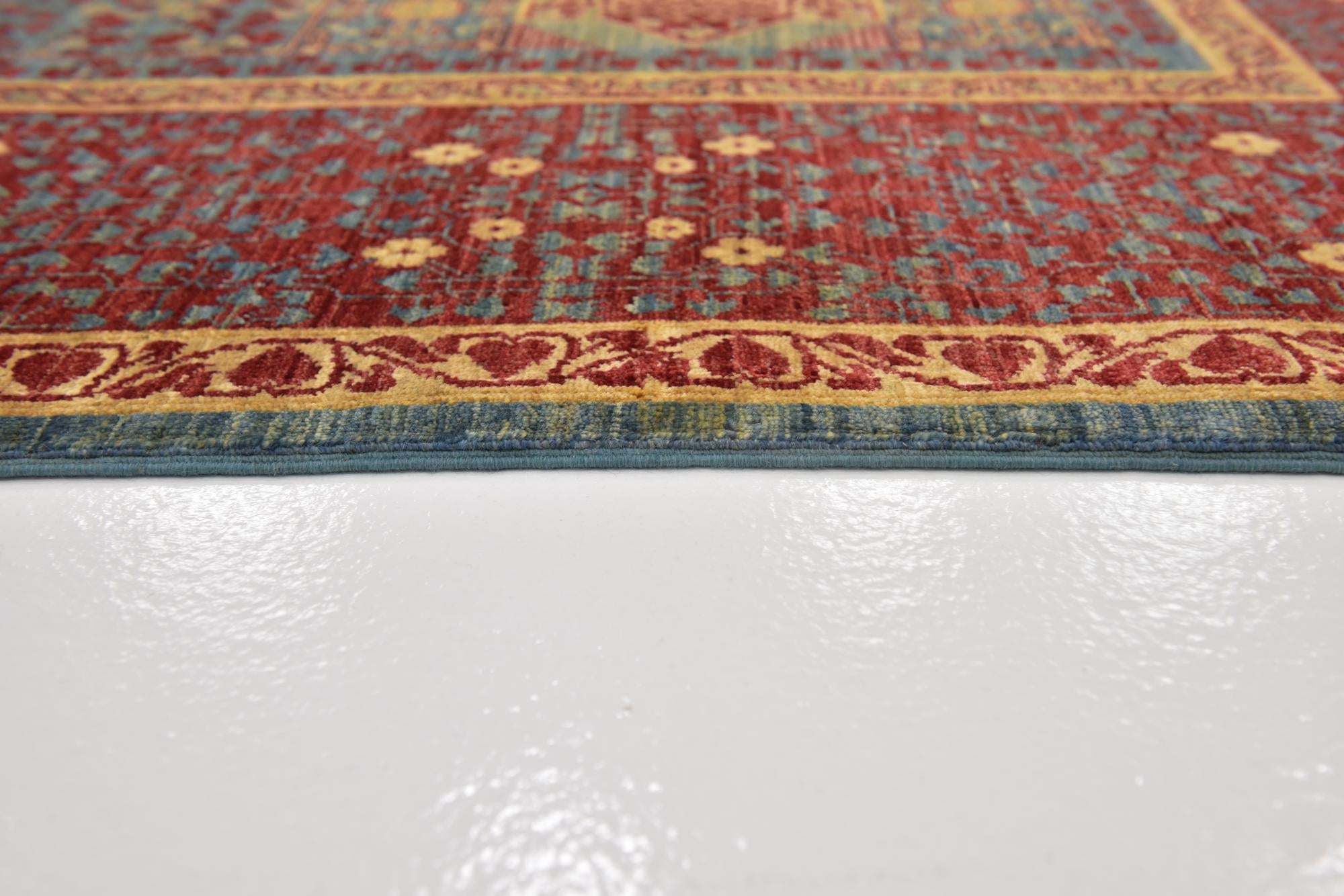 10' 2 x 13' 8 Hand Knotted Mamluk Ziegler Oriental Rug