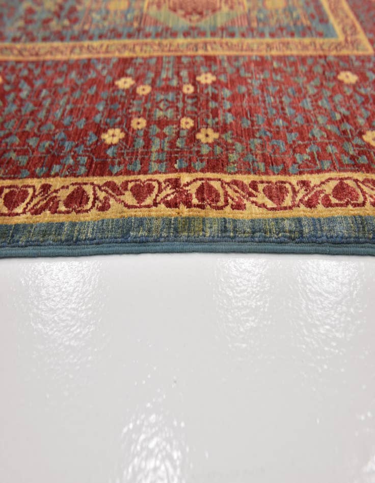 Detail image of 10' 2 x 13' 8  Hand Knotted Mamluk Ziegler Oriental Rug