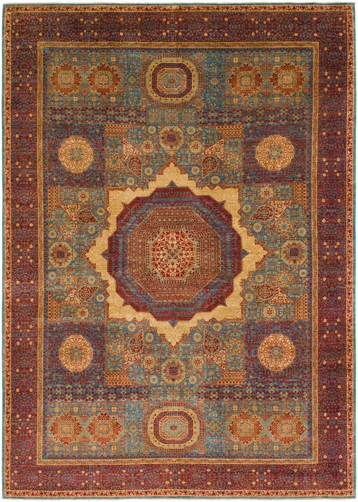 10' 2 x 13' 8 Hand Knotted Mamluk Ziegler Oriental Rug