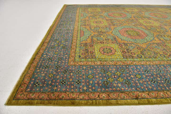 8' x 11' 3 Hand Knotted Mamluk Ziegler Oriental Rug