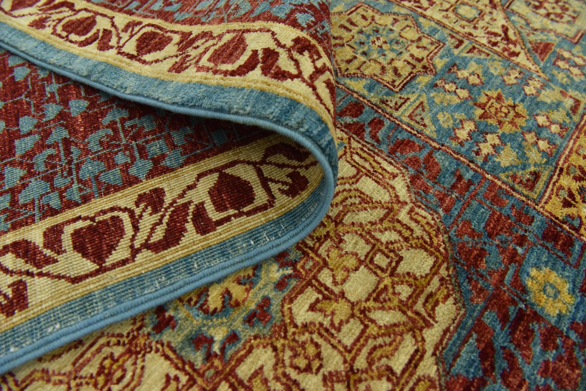 8' 3 x 9' 7 Hand Knotted Mamluk Ziegler Oriental Rug