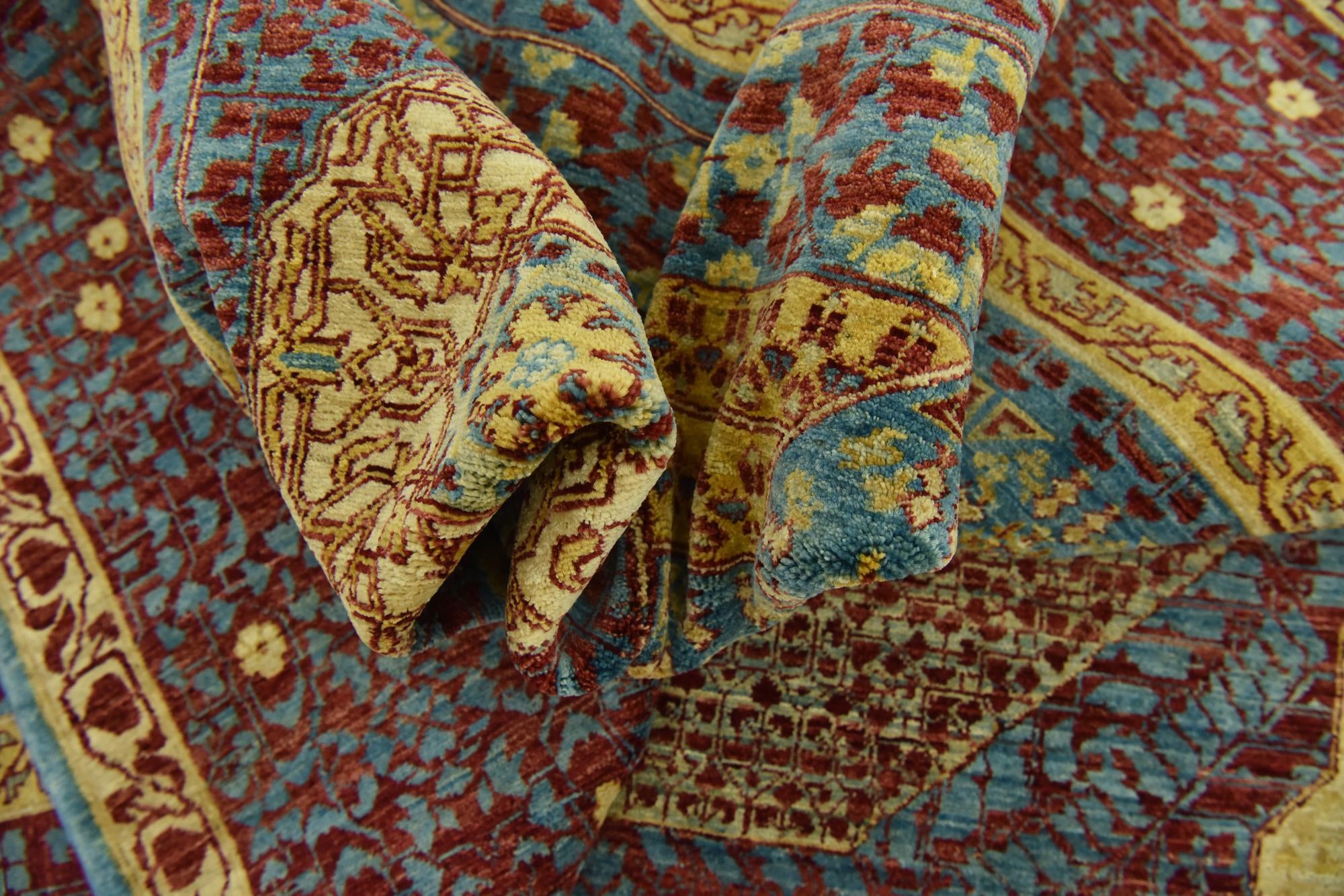 8' 3 x 9' 7 Hand Knotted Mamluk Ziegler Oriental Rug