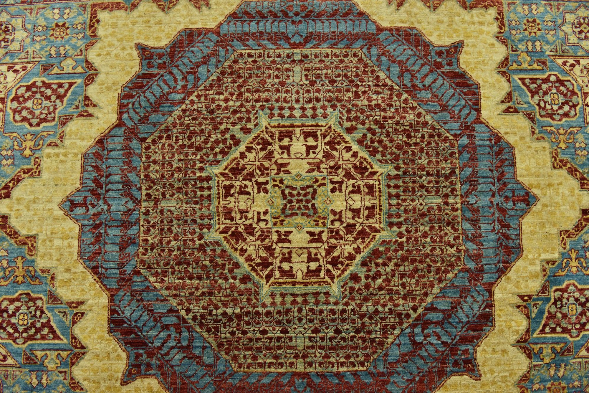 8' 3 x 9' 7 Hand Knotted Mamluk Ziegler Oriental Rug