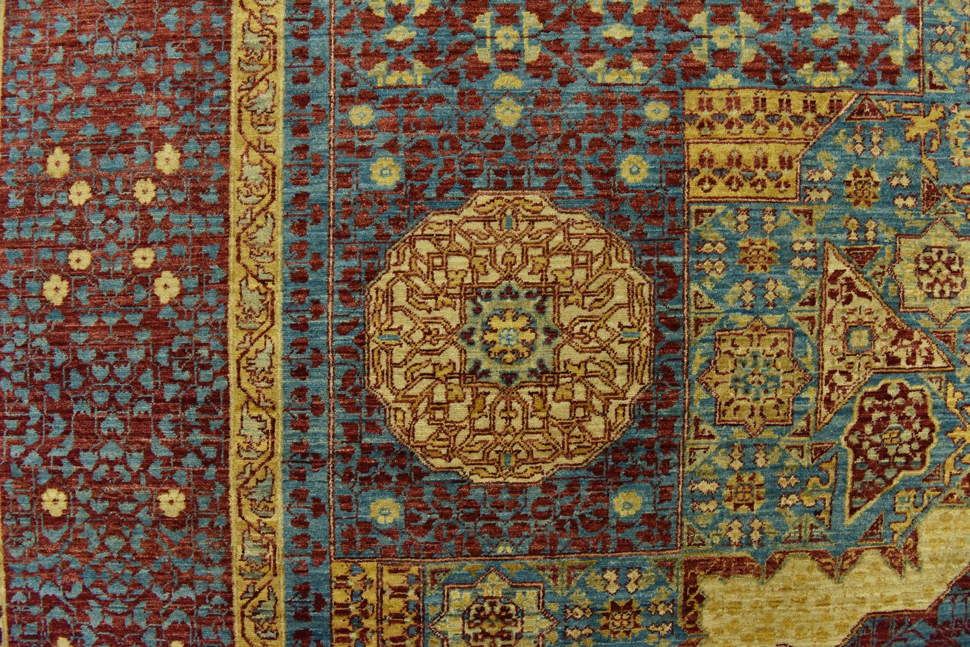 8' 3 x 9' 7 Hand Knotted Mamluk Ziegler Oriental Rug