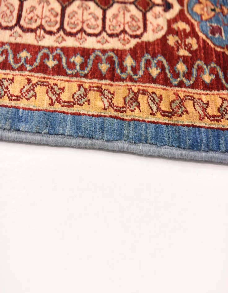 Detail image of 9' x 11' 8  Hand Knotted Mamluk Ziegler Rug